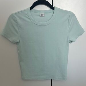 Aritzia Sunday Best Mint Green Short Sleeve Tee